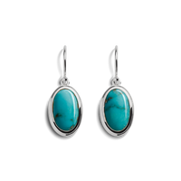 Heirloom Drop Turquoise Earrings