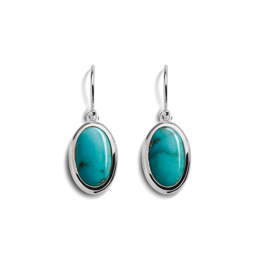Heirloom Drop Turquoise Earrings
