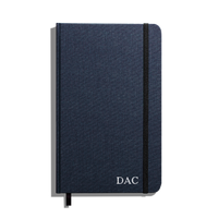 Medium Hard Ruled Journal - Navy