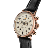 Runwell Chronograph Watch - Cream
