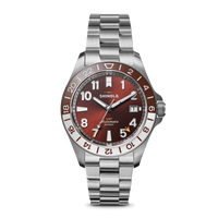 Monster GMT Automatic Watch - Whiskey
