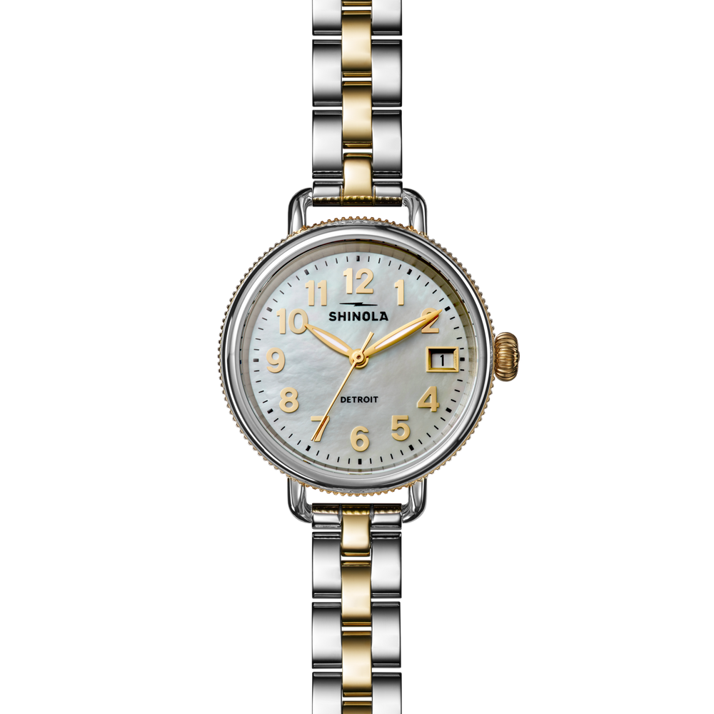 Birdy Watch - Mother of Pearl/Two Tone Bracelet