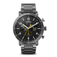 Canfield Sport Chronograph Watch - Black