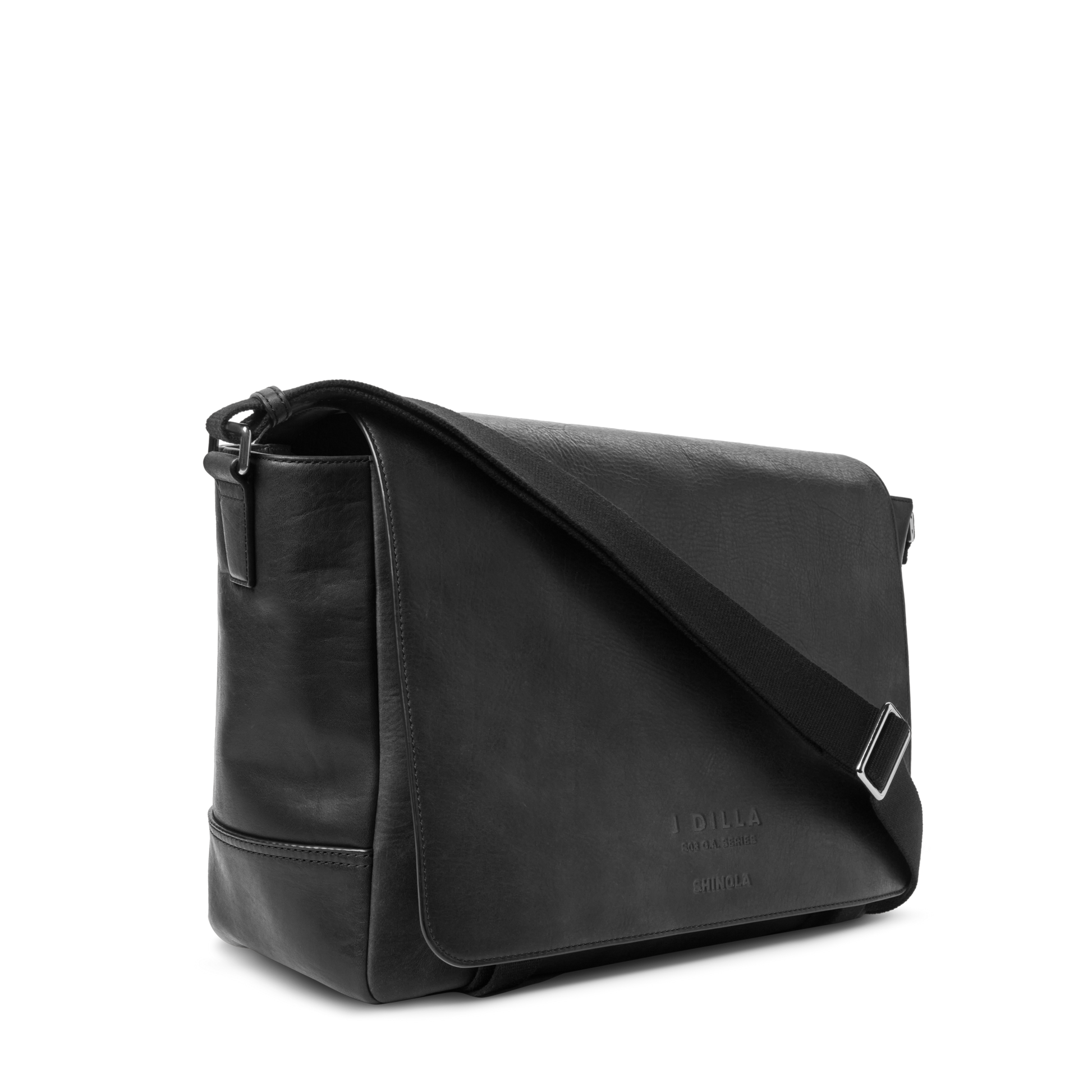 J Dilla Record Messenger Bag - Black