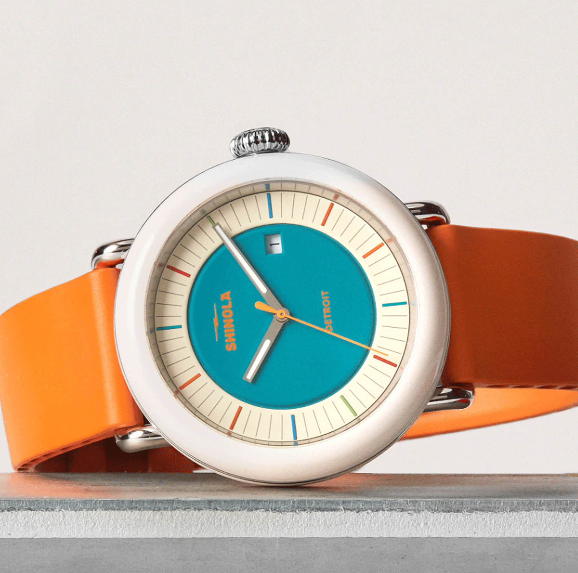 Detrola Watch - Aqua Green