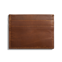 5 Pocket Card Holder - Medium Brown