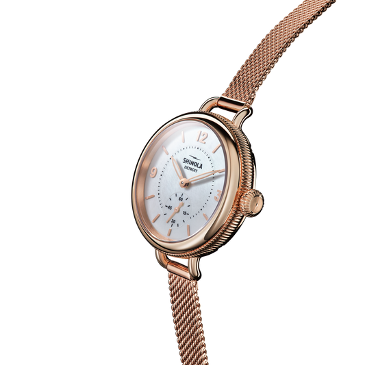 Birdy Watch - White Mother of Pearl - 34