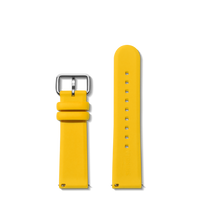 QR Strap: 22/20 Silicone, Sleek Loop, PoSS - Maize