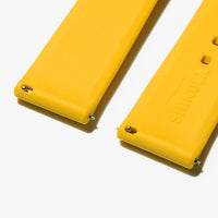 QR Strap: 22/20 Silicone, Sleek Loop, PoSS - Maize