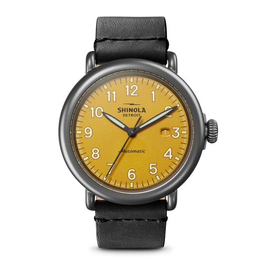 Runwell Automatic Watch - Ochre