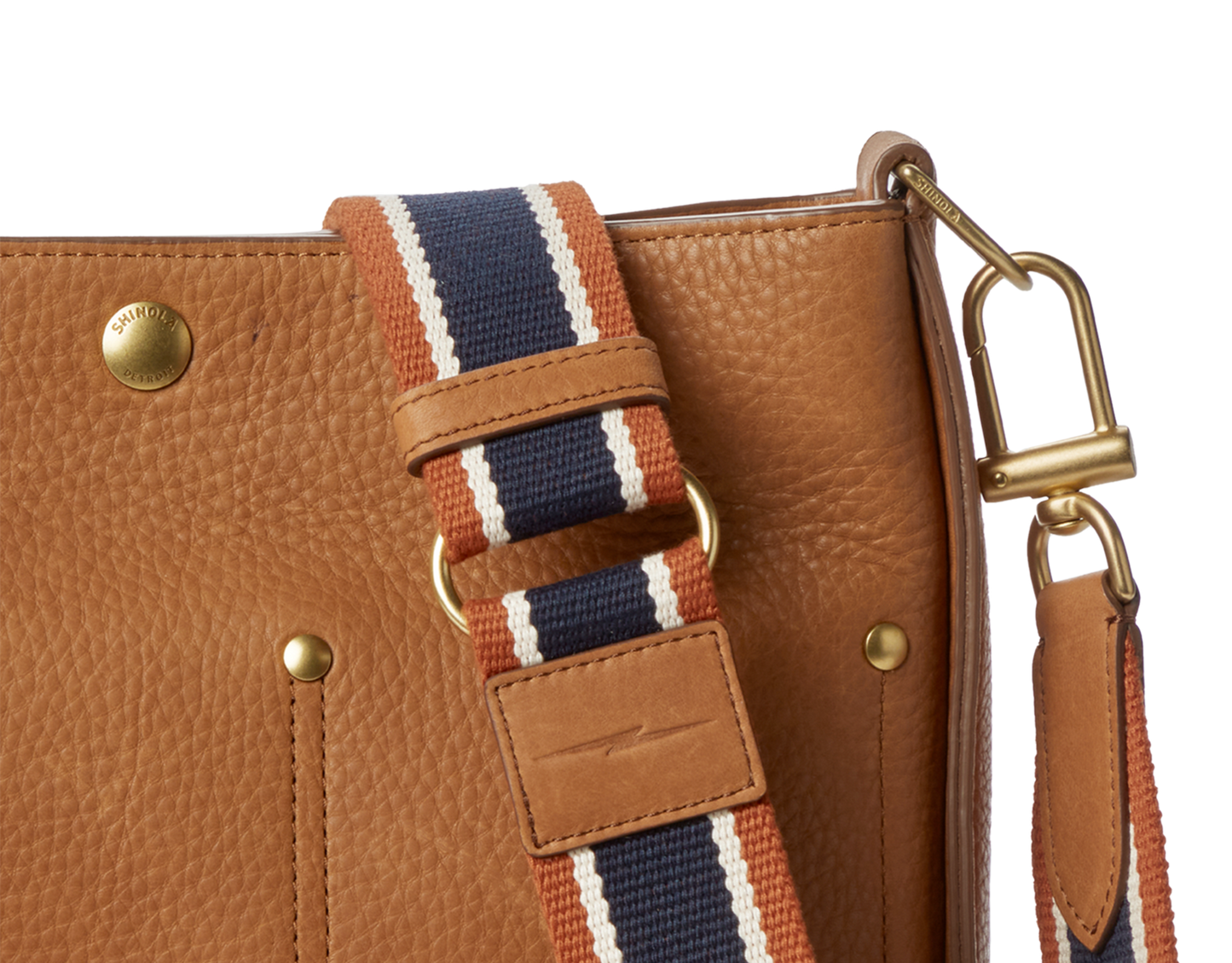 Pocket Crossbody Bag - Tan