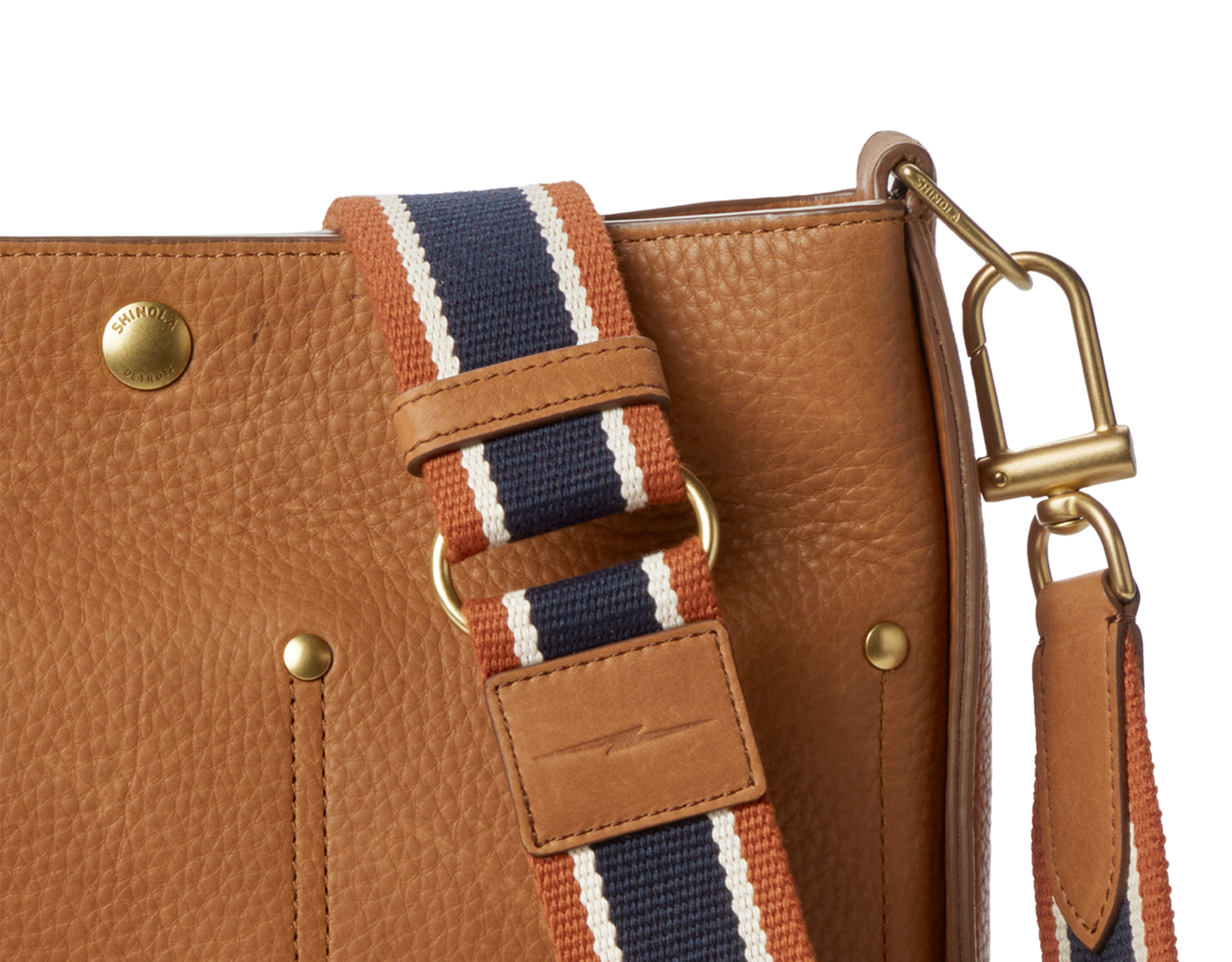 Pocket Crossbody Bag - Tan