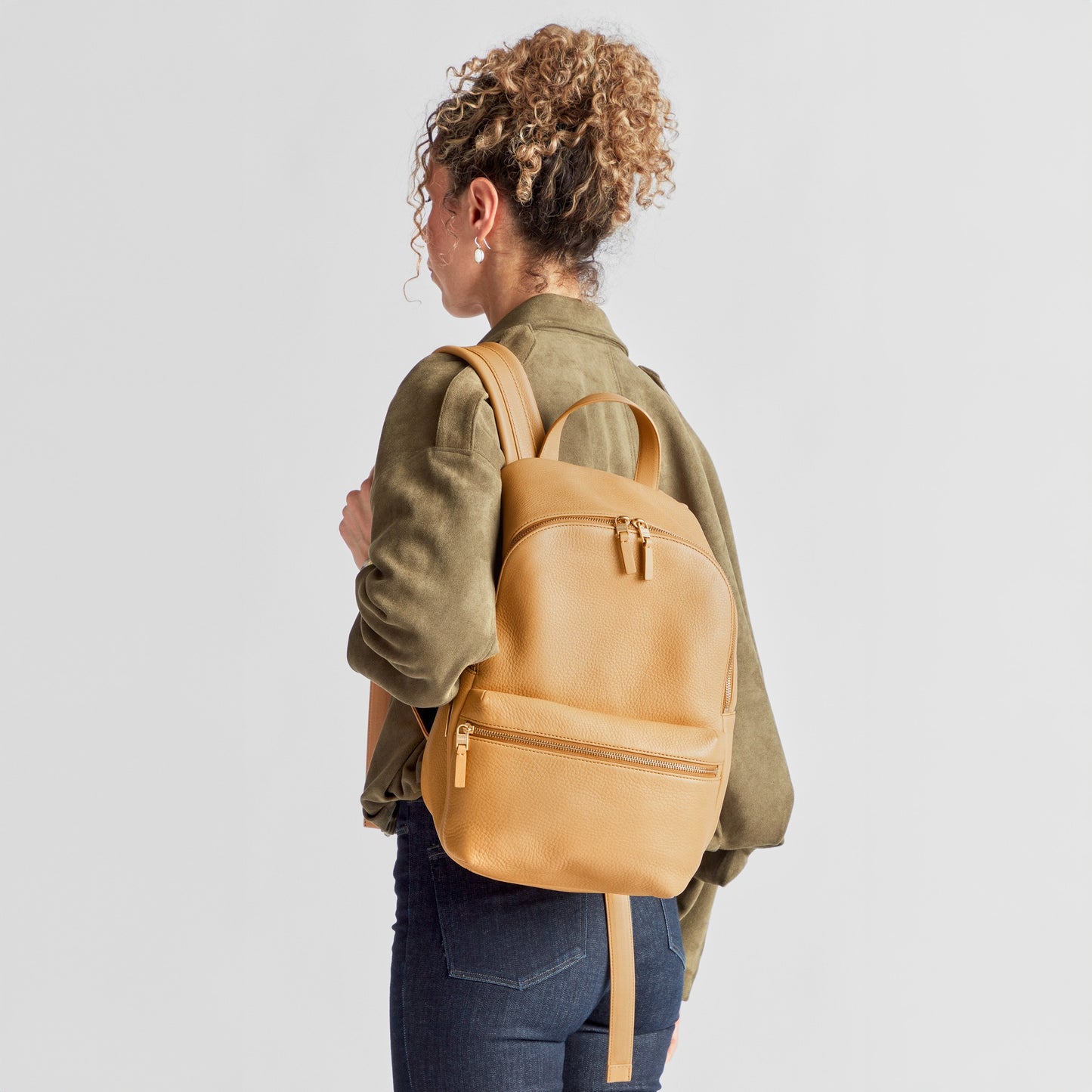 Small Runwell Backpack - Honey