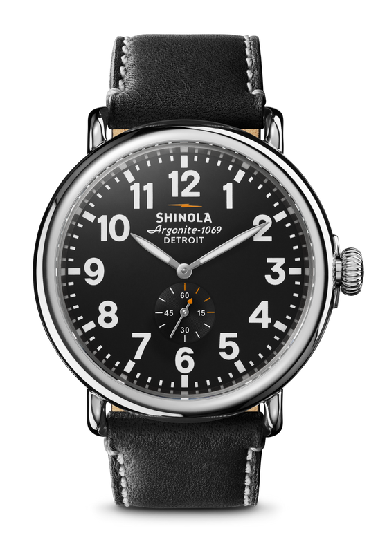Engravable Runwell Watch - Black