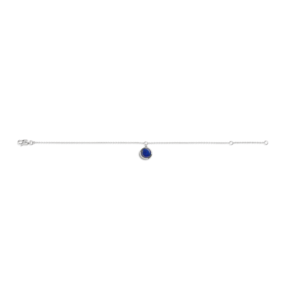Heirloom Lapis Charm Bracelet
