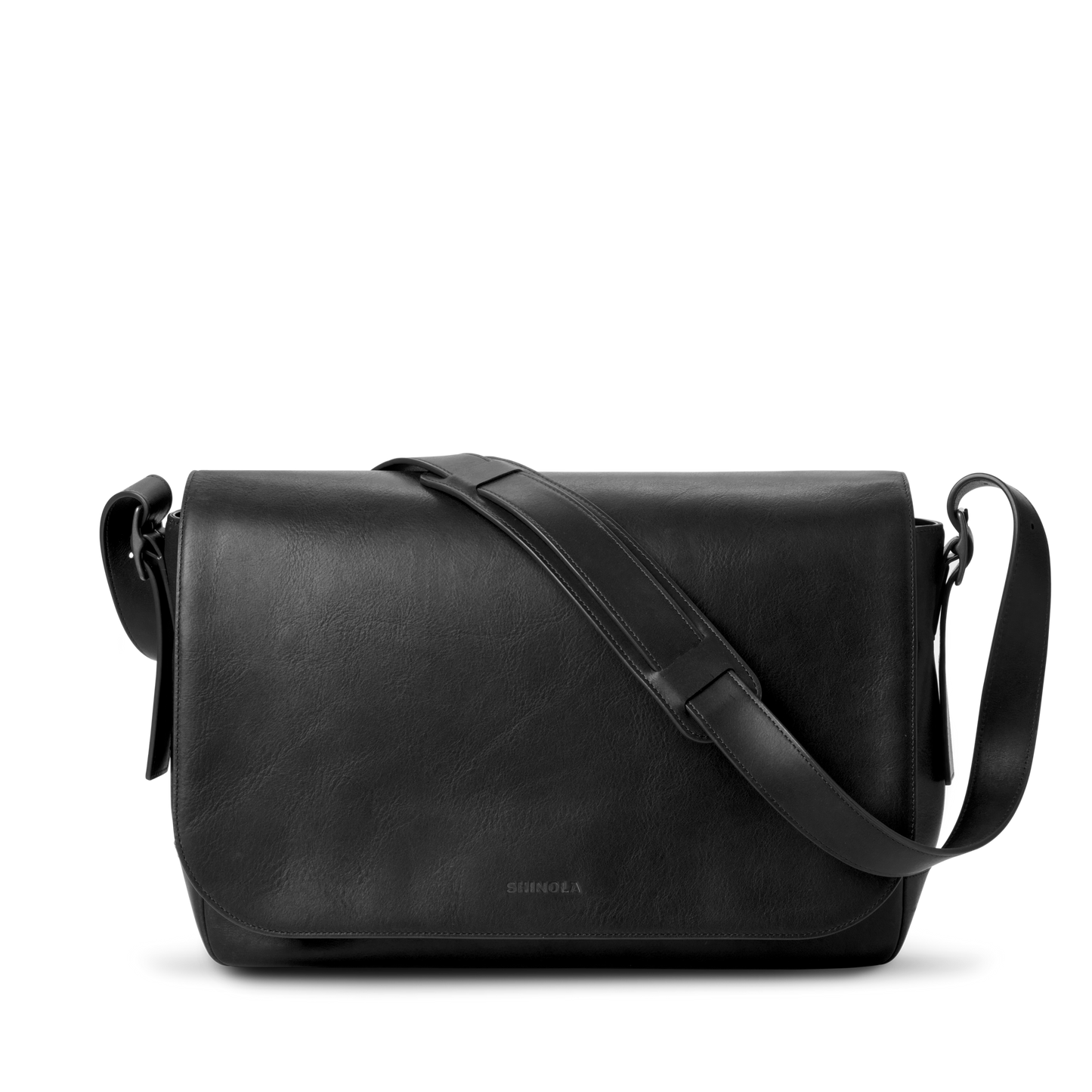 Runwell Messenger Bag - Black