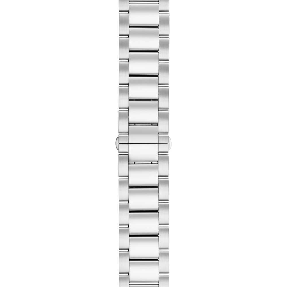 18mm Stainless Steel 3-Link Bracelet - Stainless Steel