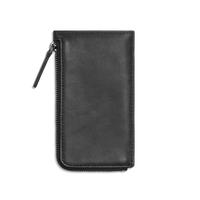 Zip Around Card Case - Black