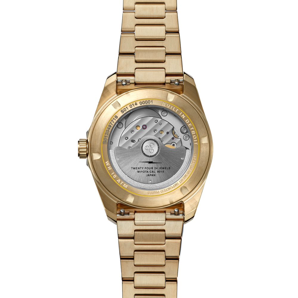 Duck Automatic Watch - Black/Gold