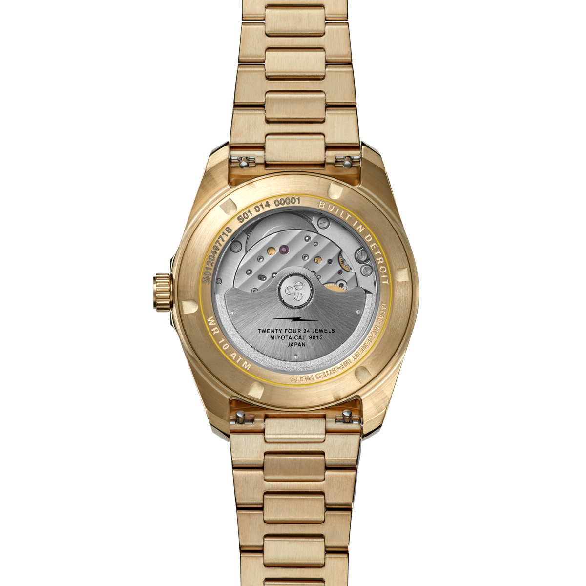 Duck Automatic Watch - Black/Gold