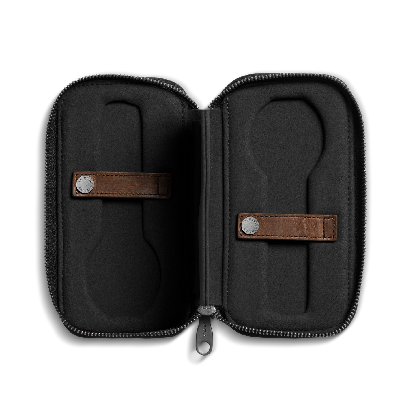 Travel Watch Case - Medium Brown