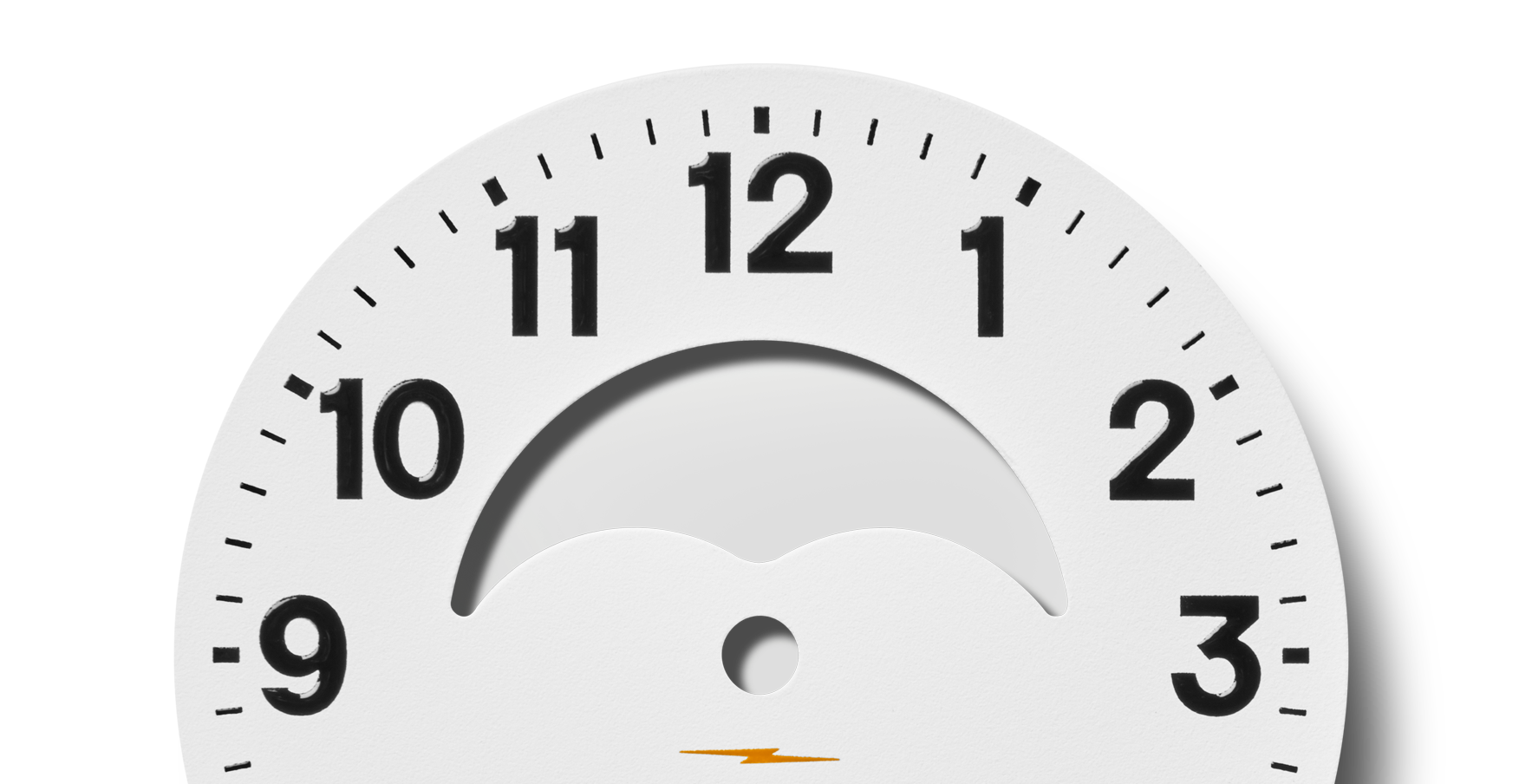 Birdy Moon Phase Watch - White