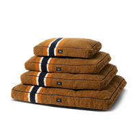 Napper Pillow Dog Bed - Stripe Brown