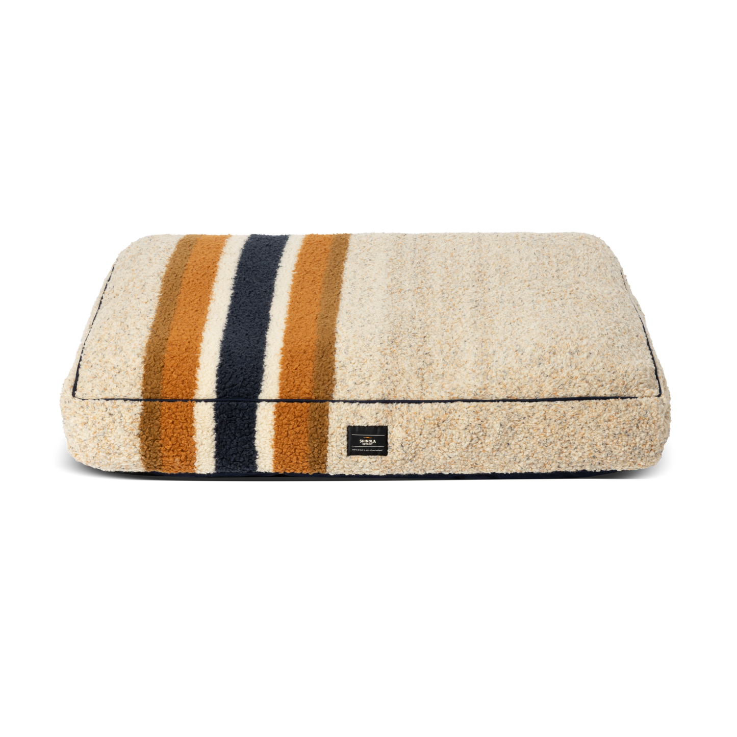 Napper Pillow Dog Bed - Stripe Brown