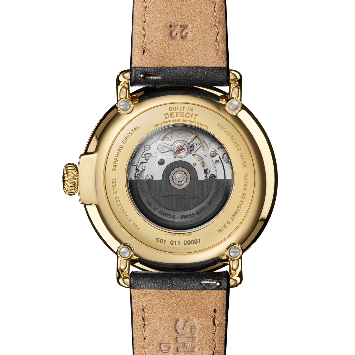 Runwell Automatic Watch - Black