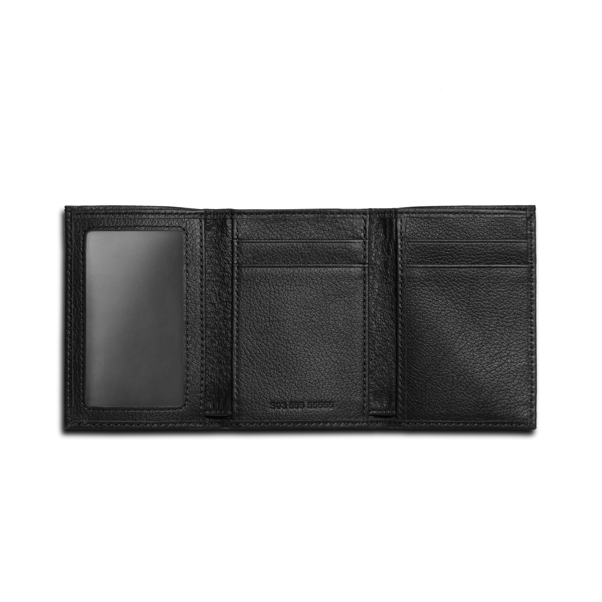 Canfield ID Trifold Wallet - Black