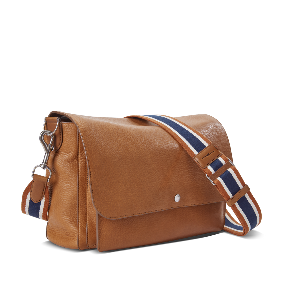 Canfield Relaxed Messenger Bag - Tan