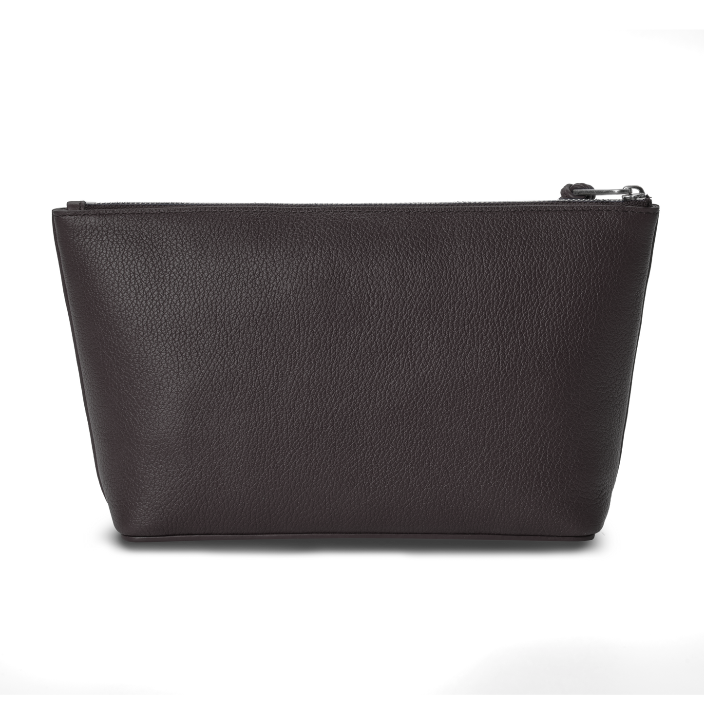 Small Zip Cosmetic Case - Espresso