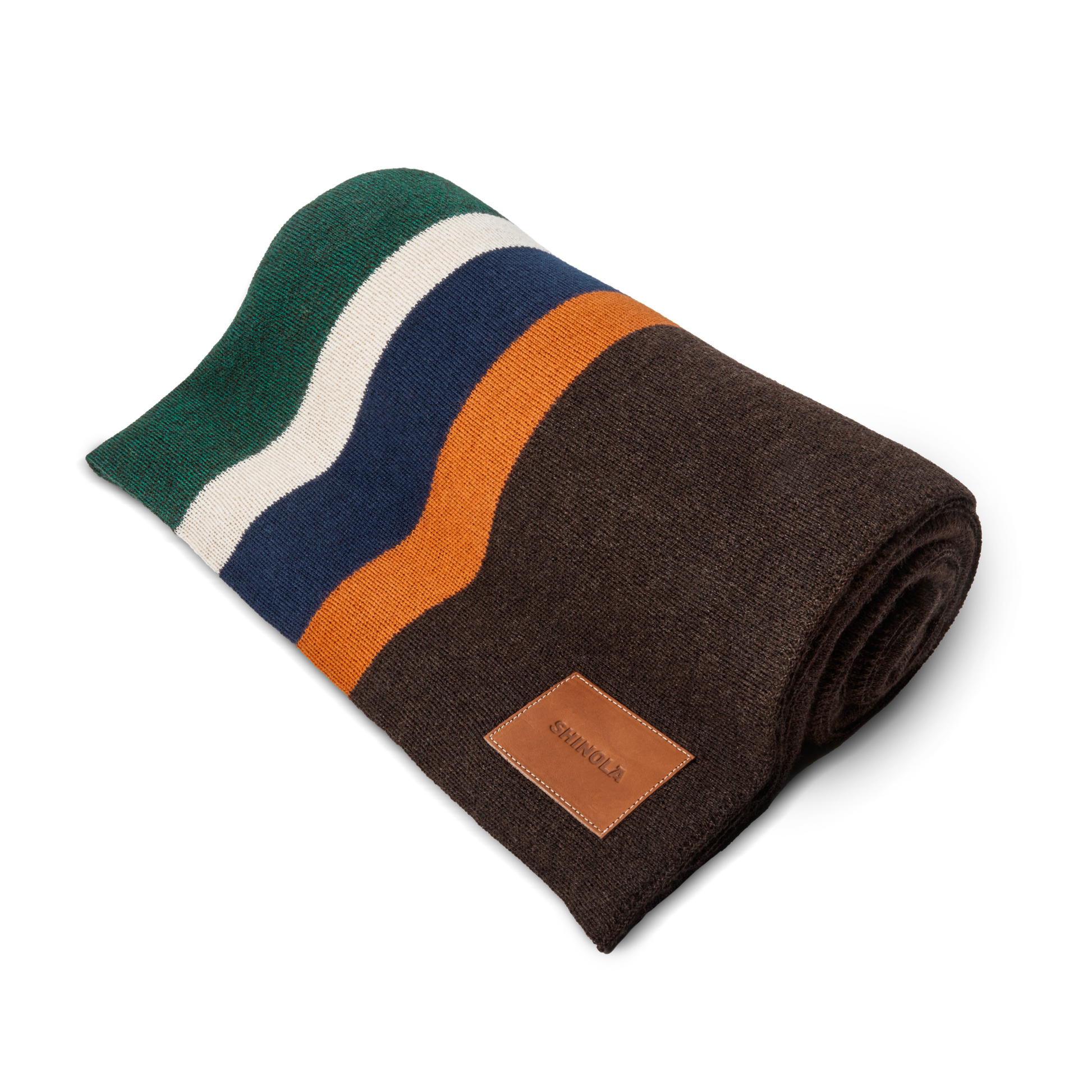 Alpaca Throw Blanket - Walnut