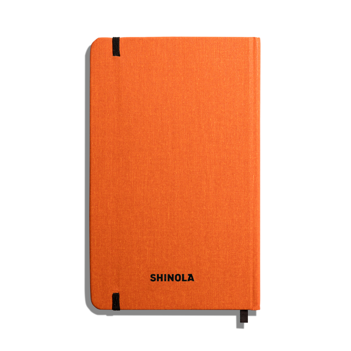 Medium Hard Ruled Journal - Bold Orange