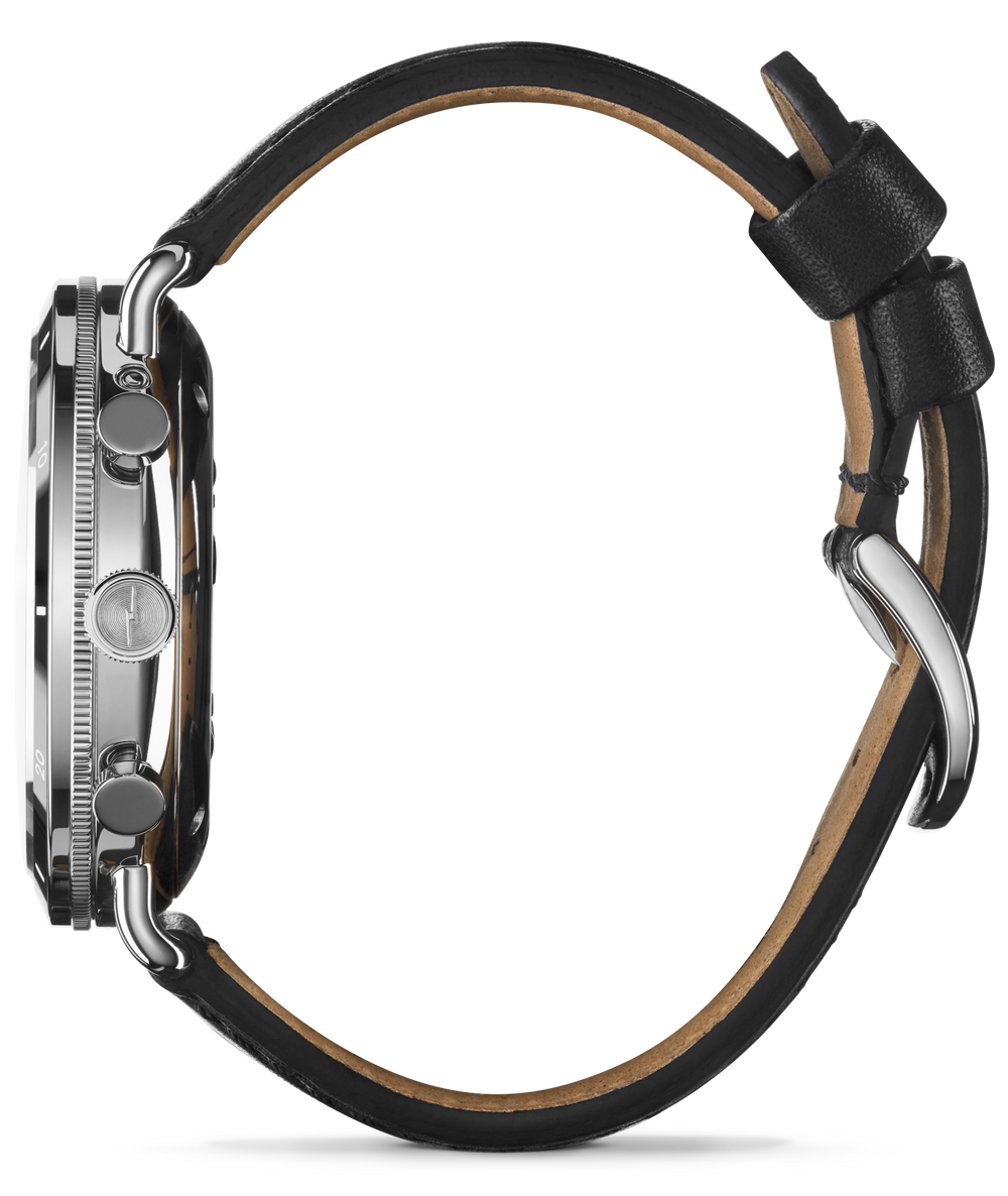 Canfield Sport Chronograph Watch - Matte Black