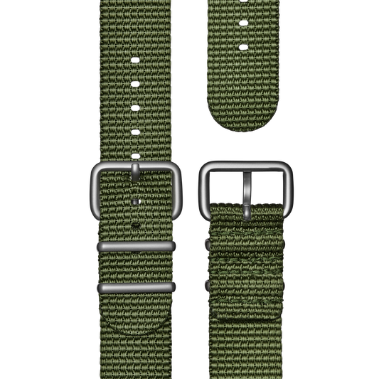 QR Strap: 20/20 Nylon, Split G10 Solid Loop, SbSSH - Field Green