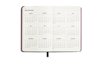 2026 12 Month Runwell Planner - Merlot