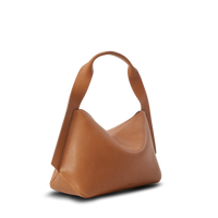 Medium Derby Shoulder Bag - Tan