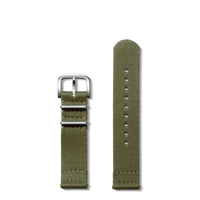 20mm Khaki G10 Nylon Watch Strap - Khaki