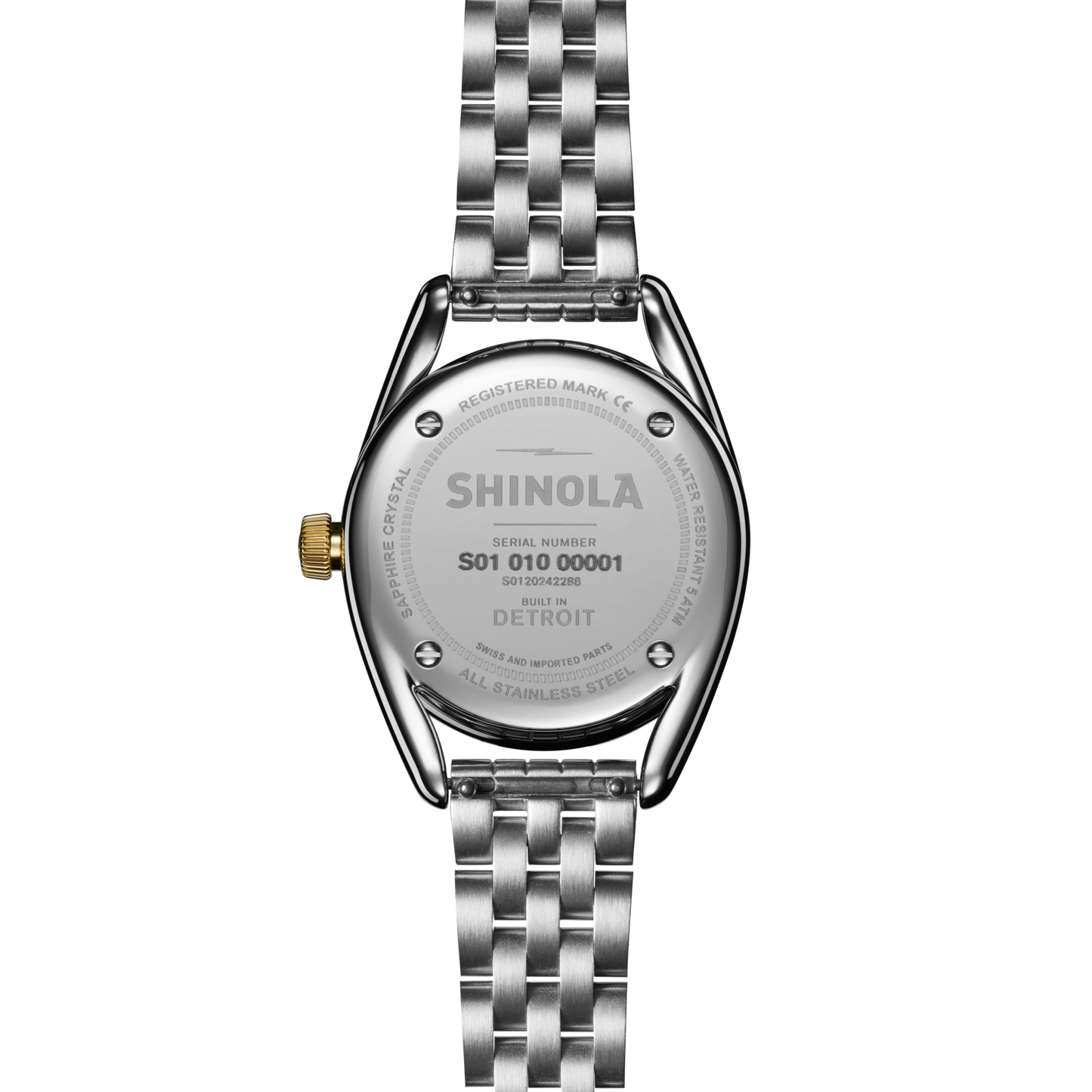 Derby Watch - Light Silver