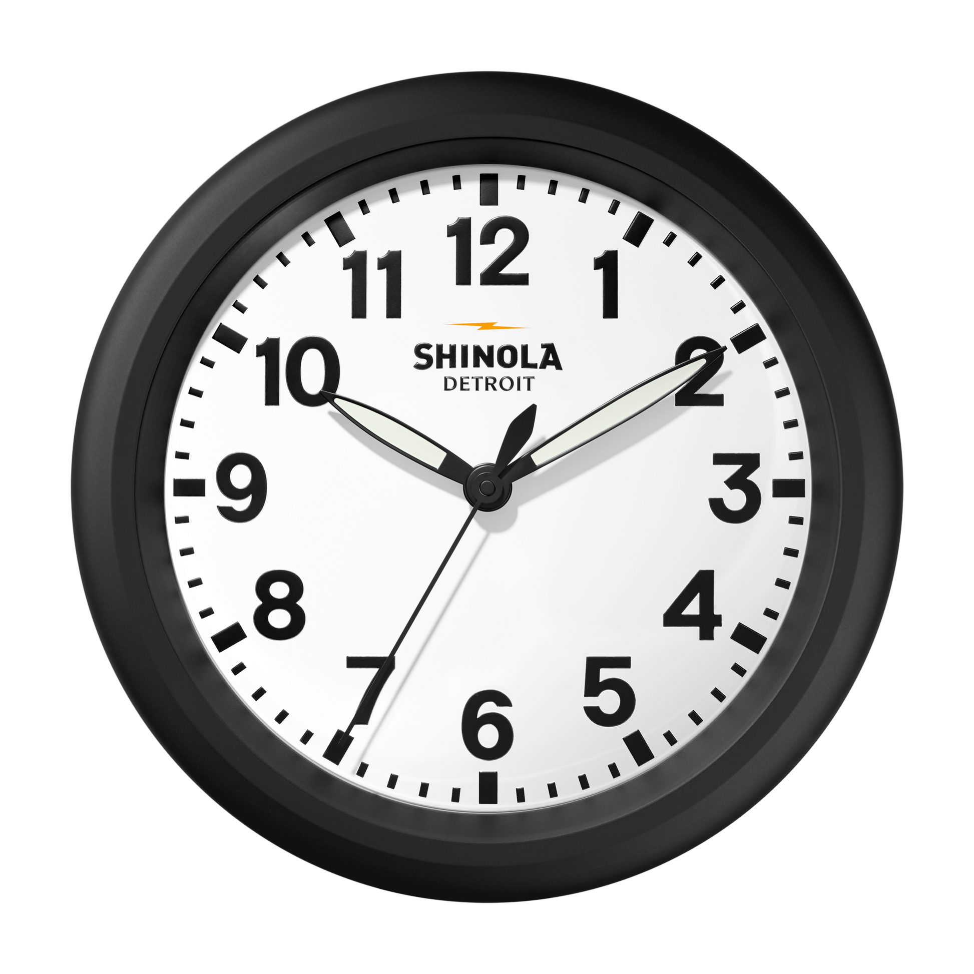 14" Runwell Clock - White