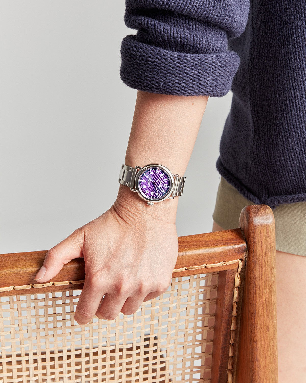 Runwell Watch - Silicon Purple