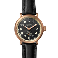 Bronze Runwell Watch - Black