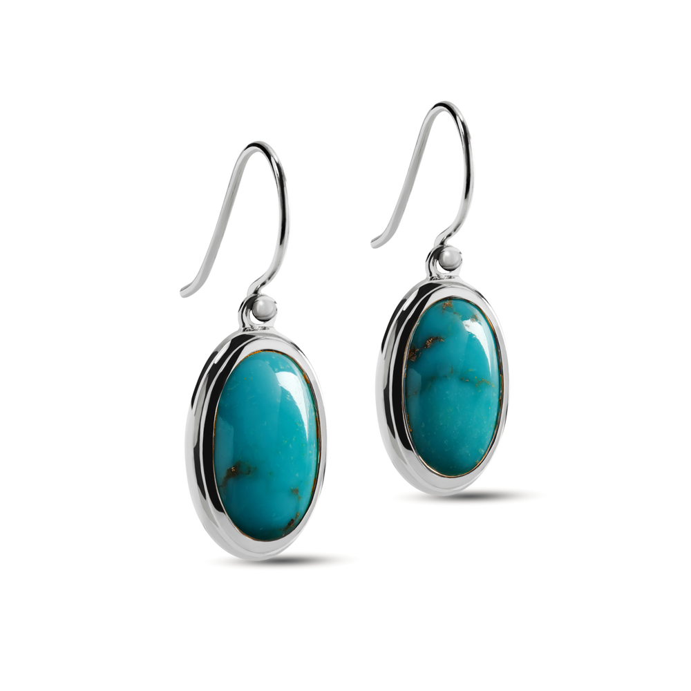 Heirloom Drop Turquoise Earrings