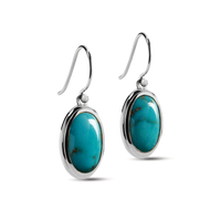 Heirloom Drop Turquoise Earrings