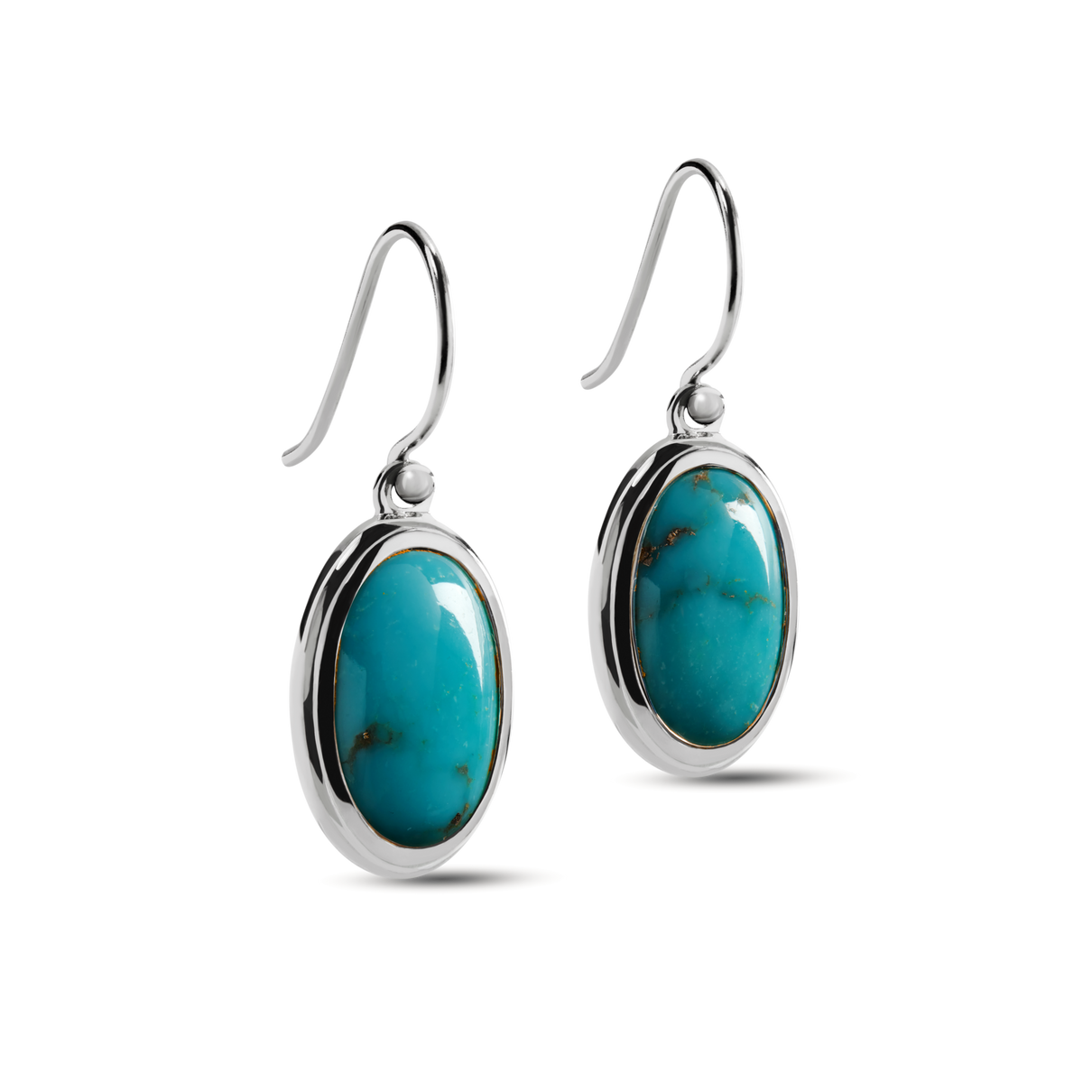 Heirloom Drop Turquoise Earrings