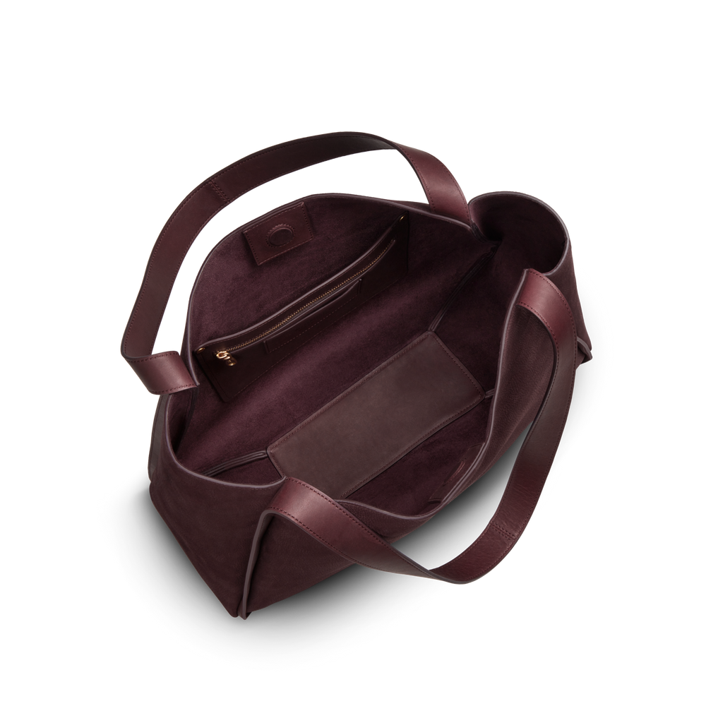 Derby Tote Bag - Merlot