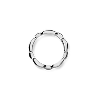 Signature Link Ring - Sterling Silver