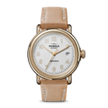 Runwell Automatic Watch - Natural Leather Strap