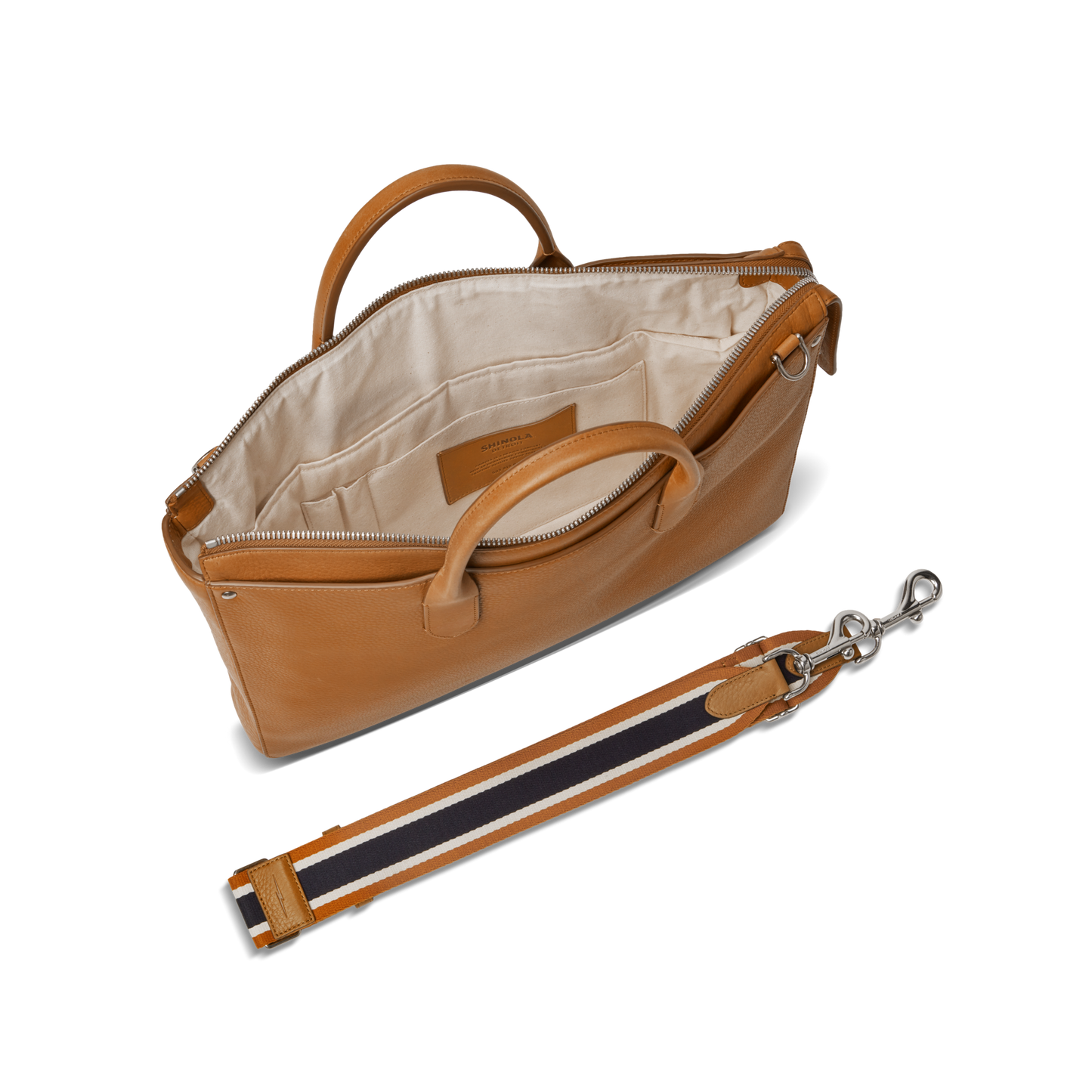 Slim Traveler Briefcase - Black